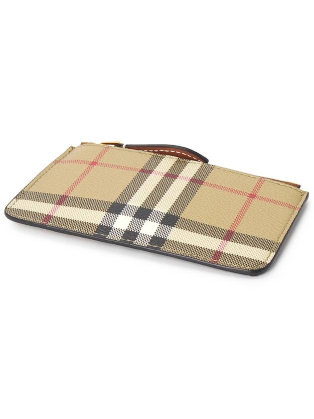 Check Print Coin Wallet Beige - BURBERRY - BALAAN 4