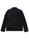 Wapen Zip-Up Jacket Black - STONE ISLAND - BALAAN 8