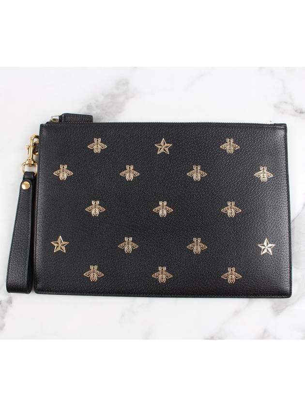 Gucci Bee Star Strap Clutch Bag - LOUIS VUITTON - BALAAN 3