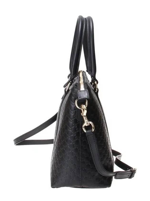 Microssima Two Way Tote Bag Black - GUCCI - BALAAN 4