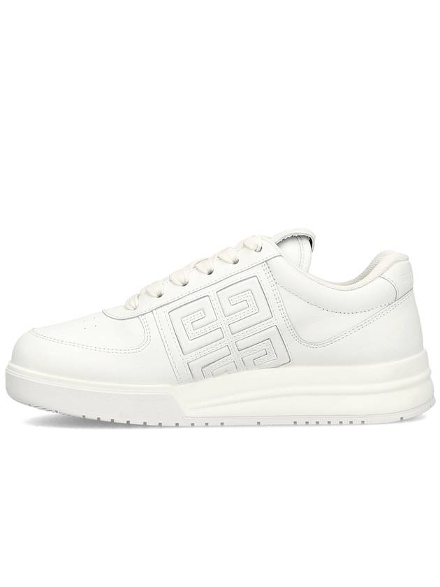 G4 Leather Low Top Sneakers White - GIVENCHY - BALAAN.