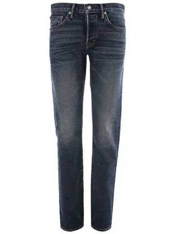 Slim fit straight denim pants 271106 - TOM FORD - BALAAN 1