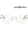 Glasses frame TY1059 3266 rimless glasses gold - TORY BURCH - BALAAN 3