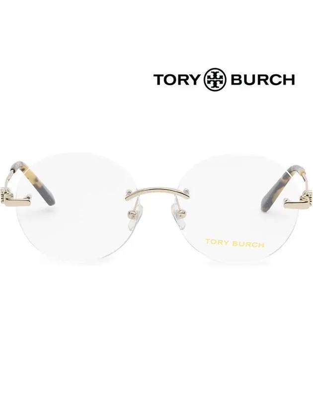 Glasses frame TY1059 3266 rimless glasses gold - TORY BURCH - BALAAN 3