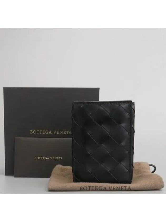 black half wallet - BOTTEGA VENETA - BALAAN 1