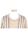 Check short sleeve knit XL - BURBERRY - BALAAN 2