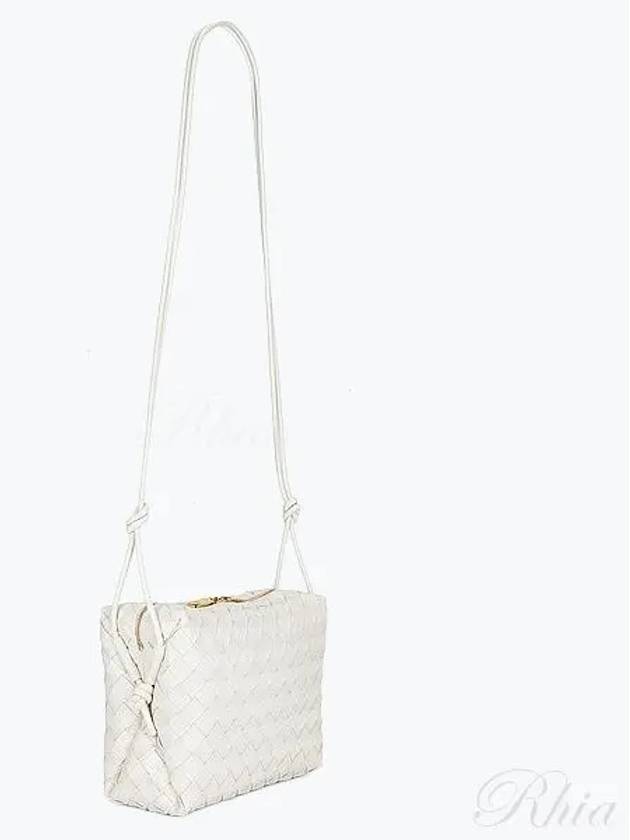 Loop Camera Small Cross Bag White - BOTTEGA VENETA - BALAAN 2