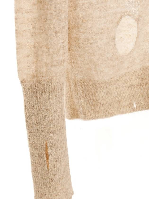 MM6 Cardigan Beige - MAISON MARGIELA - BALAAN 6