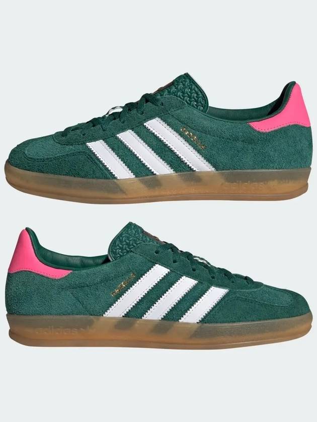 Gazelle Indoor W Low Top Sneakers Green - ADIDAS - BALAAN 3