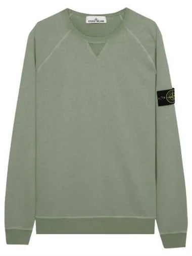 Old Effect Garment Dying Badge Sweatshirt - STONE ISLAND - BALAAN 1