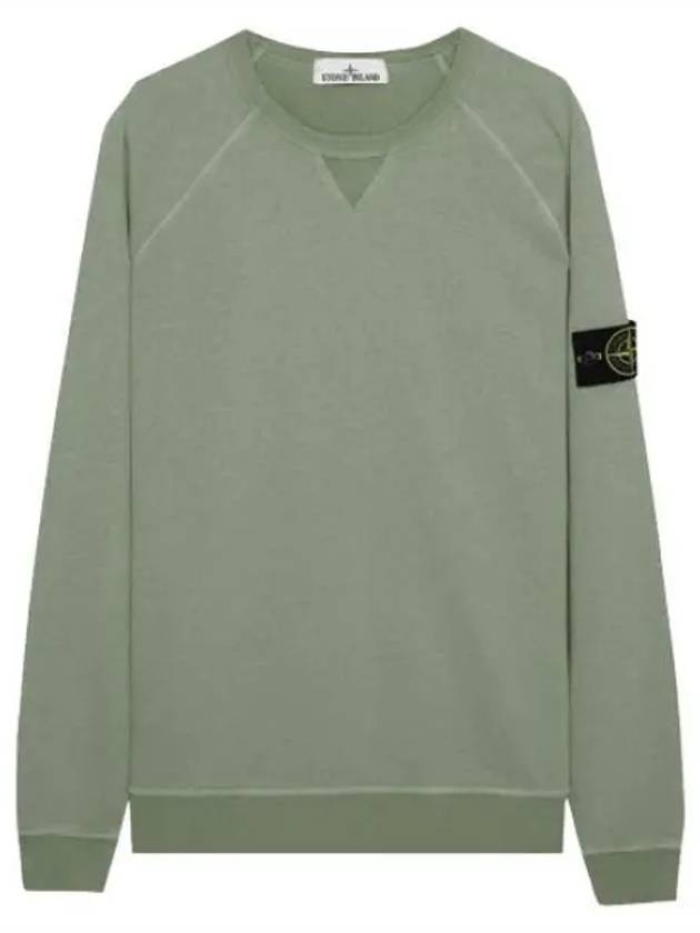 Old Effect Garment Dying Badge Sweatshirt Men - STONE ISLAND - BALAAN 1