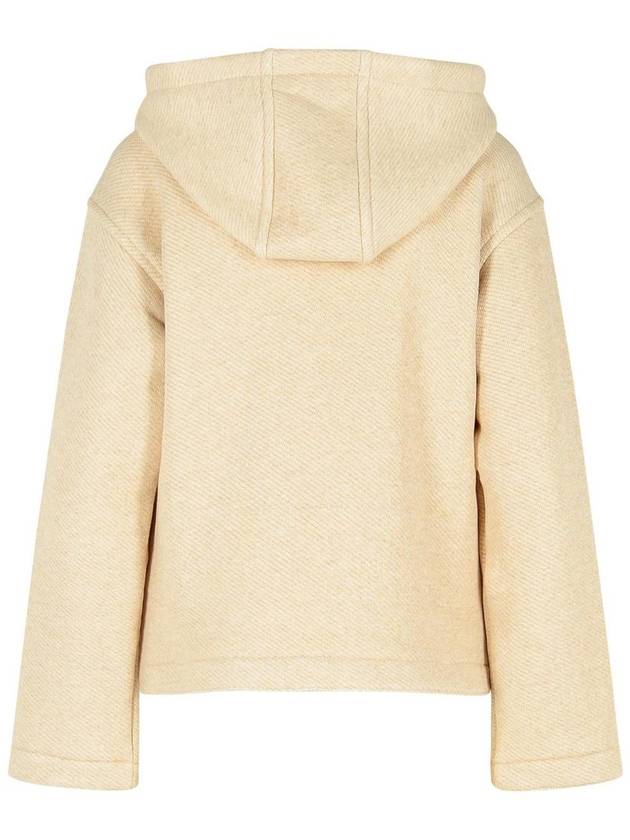 Max Mara Ivory Cotton Blend Sweatshirt - MAX MARA - BALAAN 3