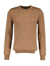 yle Merino Crew Neck Knit Top Brown - J.LINDEBERG - BALAAN 2