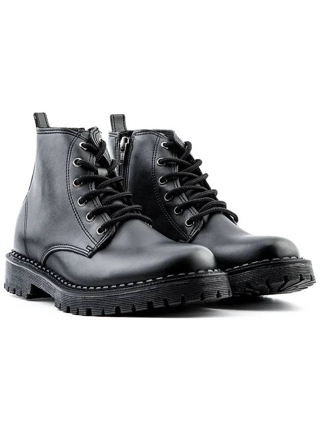 F08 Oslo 6 Hole Derby Walker Vintage Black - BSQT - BALAAN 3