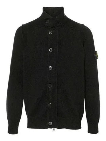 8115547A3 Wappen patch lambswool button zip up cardigan 270804 1107435 - STONE ISLAND - BALAAN 1