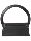 Le Sac Rond Circle Purse Tote Bag Black - JACQUEMUS - BALAAN 5