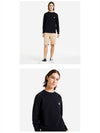 Grey Fox Head Patch Classic Sweatshirt Black - MAISON KITSUNE - BALAAN 6