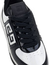 G4 Patent Leather Low-Top Sneakers Black White - GIVENCHY - BALAAN 9