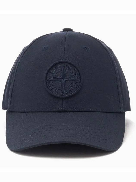 6 Panel Ball Cap Navy - STONE ISLAND - BALAAN 2