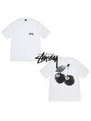 Cherries Short Sleeve T-Shirt White - STUSSY - BALAAN 2