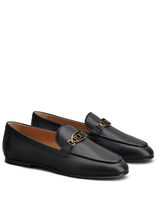 Tod'S Oval Logo Leather Loafer Shoes - TOD'S - BALAAN 2