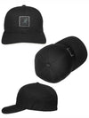 Unisex Ball Cap Hat Baseball Cap Tech Logo Patch Flex Fit Black - KANGOL - BALAAN 4