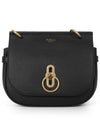 Amberley Classic Satchel Small Grain Shoulder Bag Black - MULBERRY - BALAAN 2