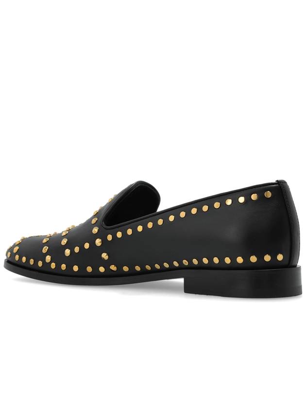 Versace Leather Shoes, Men's, Black - VERSACE - BALAAN 5