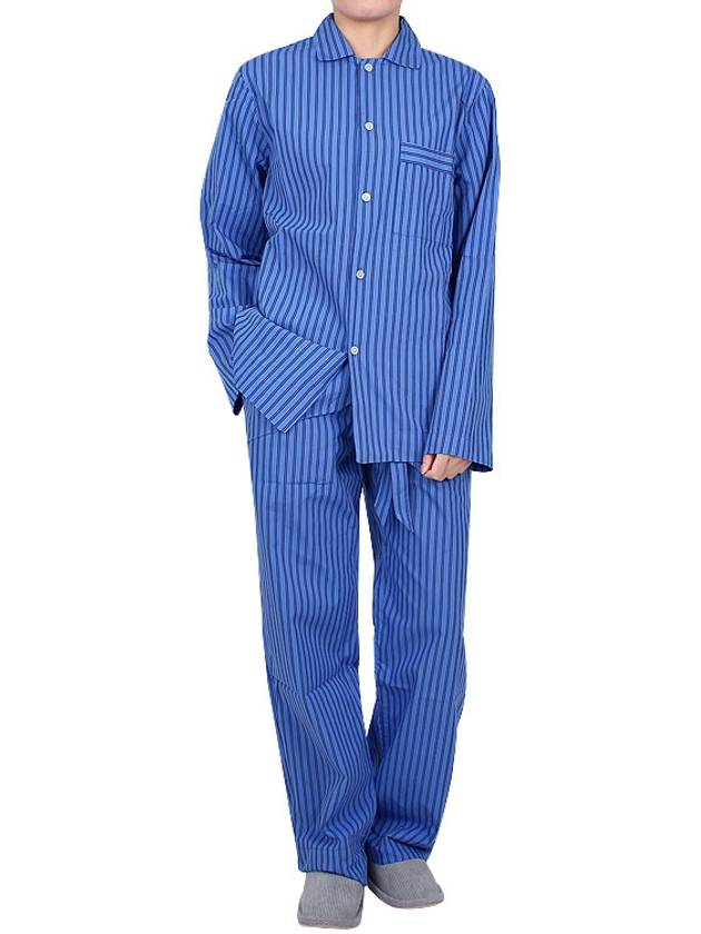 Poplin Striped Pajama Pants SWP BS - TEKLA - BALAAN 9