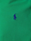 blue embroidered logo short sleeve PK shirt green - POLO RALPH LAUREN - BALAAN.