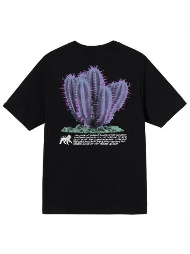 Desert Bloom Short Sleeve T-Shirt Black - STUSSY - BALAAN 2