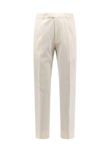 Men s Tapered Leg Tailored Pants UDI04A7TP45 N01R White BPG - ERMENEGILDO ZEGNA - BALAAN 1