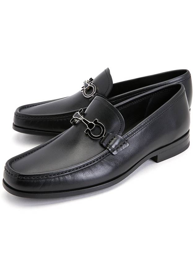 Chris Gancini Reversible Loafers Black - SALVATORE FERRAGAMO - BALAAN 4