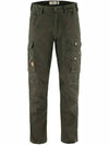 Men's Vidda Pro Regular Fit Track Pants Deep Forest - FJALL RAVEN - BALAAN 2