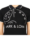 Golf New Skull Selen MLW 3A AP01 BLACK Women s Collar Short Sleeve T Shirt Regular Fit - MARK & LONA - BALAAN 9