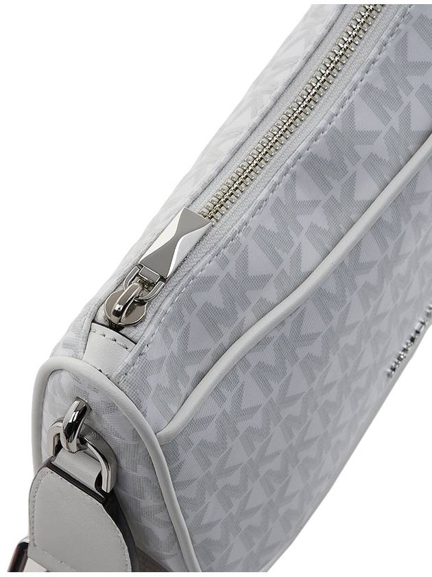 Jet Set Monogram Cross Bag White - MICHAEL KORS - BALAAN 9