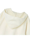 Half Zip Up Hood Pullover Knit Top Ivory - THE GREEN LAB - BALAAN 11