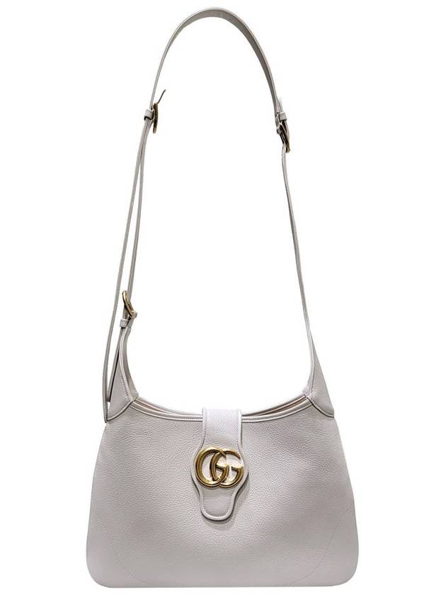 Women s 726274 White Leather Aphrodite Medium Shoulder Bag - GUCCI - BALAAN 5