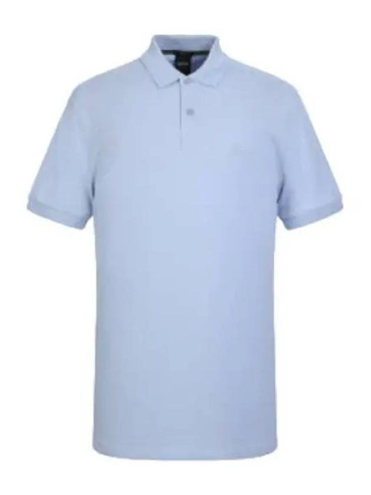 Boss Cotton Short Sleeve Polo Shirt Regular Fit Collar T - HUGO BOSS - BALAAN 1