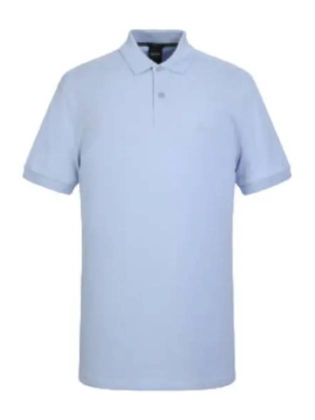 Boss Cotton Short Sleeve Polo Shirt Regular Fit 50507583 527 Collar T - HUGO BOSS - BALAAN 1