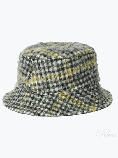 Prenzlauer Houndstooth Bucket Hat Grey - OUR LEGACY - BALAAN 2