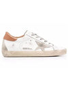 Brown Tab Superstar Classic Low Top Sneakers White - GOLDEN GOOSE - BALAAN 2