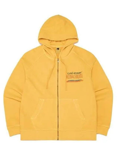 KODAK Cinekodak Pigment Dying Juri Zip up MUSTARD - KODO - BALAAN 1