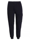 Diagonal Raised Fleece Lens Track Pants Black - CP COMPANY - BALAAN 2