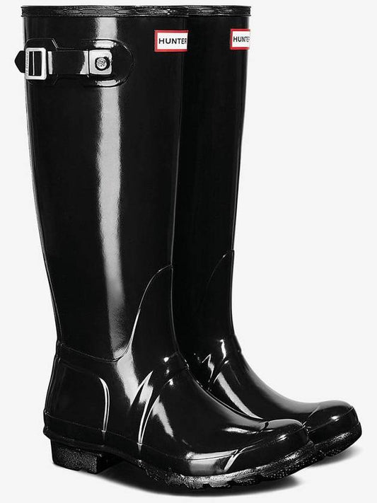 Original Tall Gloss Rain Boots Black - HUNTER - BALAAN 2