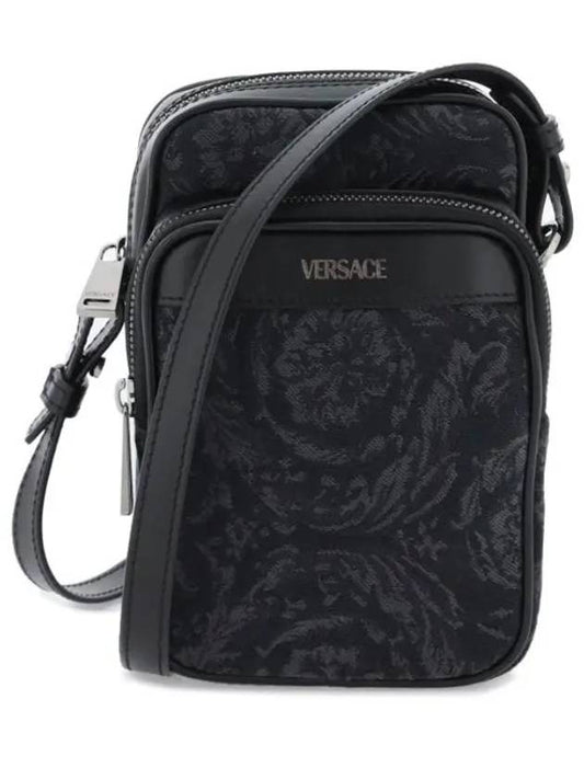 Athena Barocco Cross Bag Black - VERSACE - BALAAN 2