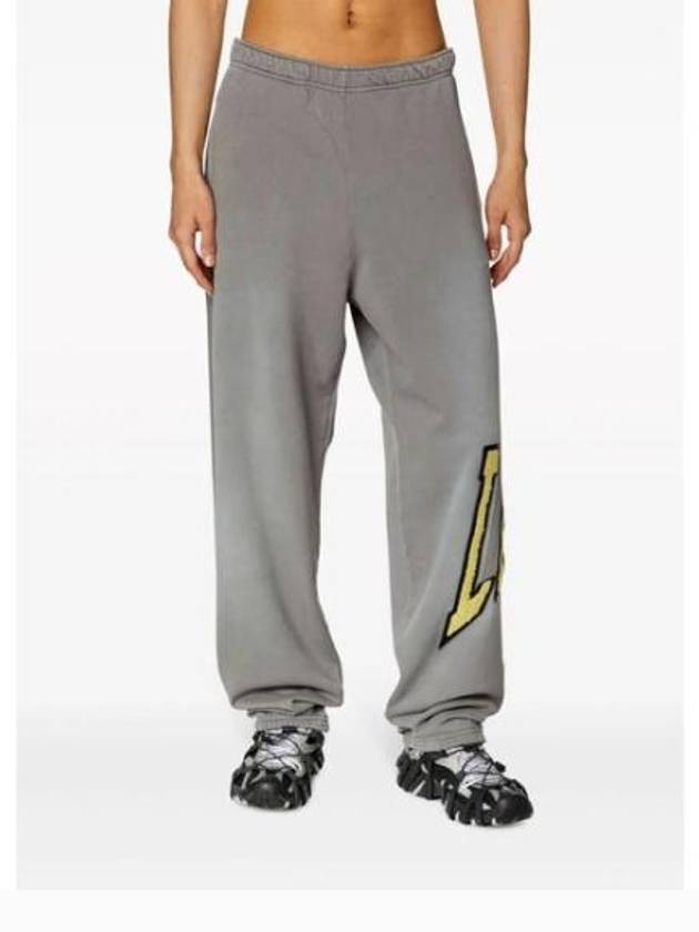 P Marchi College Lies Patches Track Pants Grey - DIESEL - BALAAN 3