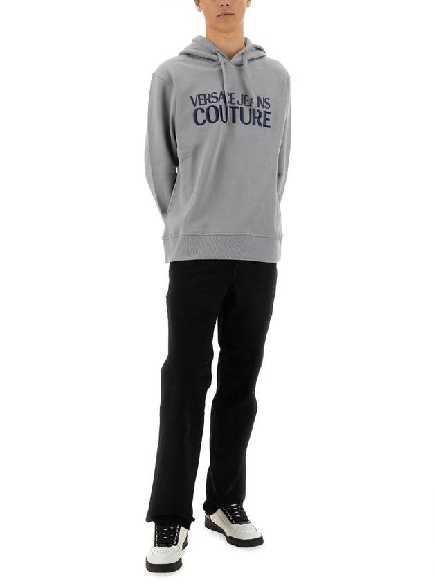 Versace Jeans Couture Sweatshirt With Logo - VERSACE - BALAAN 4