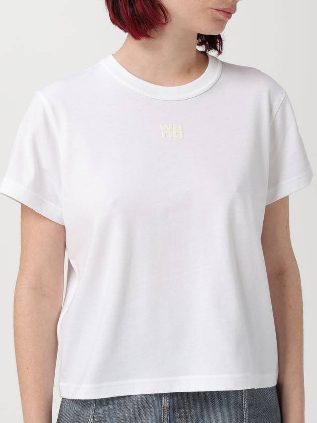 T-shirt T By Alexander Wang in cotone - ALEXANDER WANG - BALAAN 4