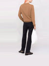 Back Stitch Cashmere Knit Top Almond - MAISON MARGIELA - BALAAN 4